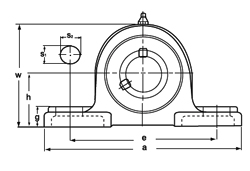 Quality Pillow blocks UCP2 series , NAP2 series 211-32 UC211-34 NA211 211-35 for sale