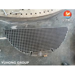 EN 10025-2 S235JR Carbon Steel Baffle Tubesheet For Heat Exchanger
