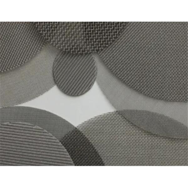 Square Hole Extruder Single Layer Filters Screen Mesh For Plastic Extruder Machinery