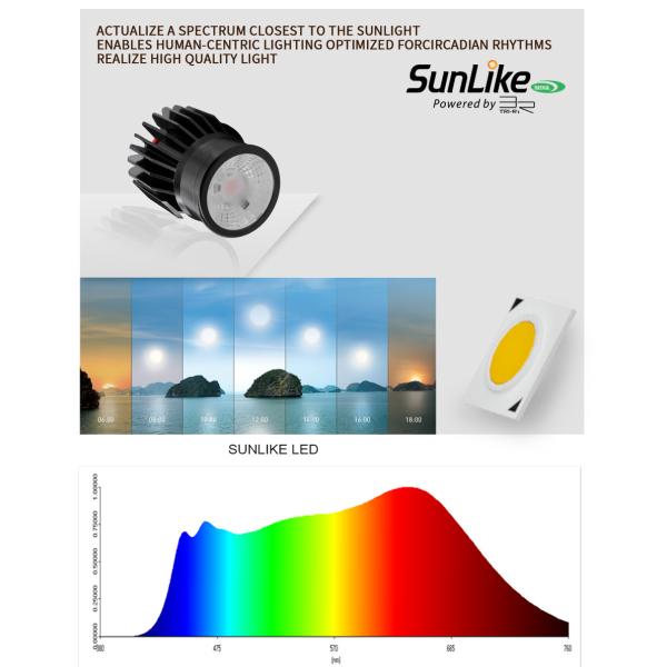 MR16 Module Full Spectrum 12W IP65 / IP20 Commercial Lighting