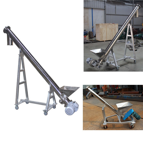 Buy Dry Powder Helix Conveyor Screw Conveyor Stainless Steel at wholesale prices