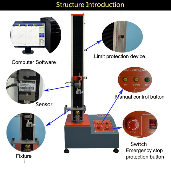Mini Tensile Testing Machine | ASTM Standard for Small Specimens | Digital Material Strength Tester