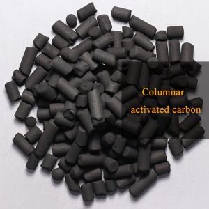 Black CTC 70 80 90 Coal Pellet Activated Carbon For Bulk Density Air Purifier