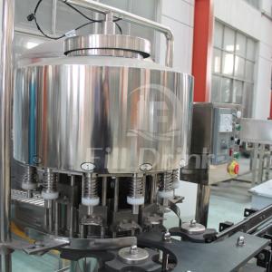 2000BPH Beverage Packaged Drinking Water Filling Machine SS304