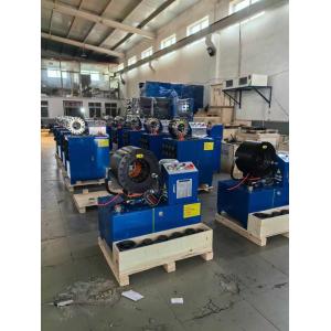 Quality 3&quot; 1/4&quot; to 3 inch With Electric 200 pcs/h Work Efficiency 800T Hydraulic Hose Crimping Machine For 6-76mm Crimping Range for sale