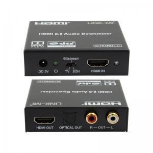 China 18Gbps HDMI Splitter Analog To Digital Audio Converter With Audio Downmix on sale