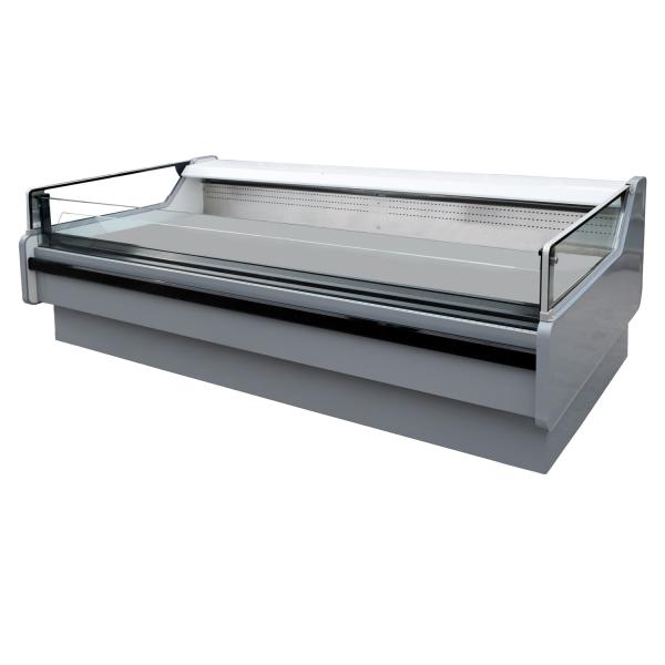 Commercial Energy-Saving Supermarket Refrigerated Display Cabinet with Front