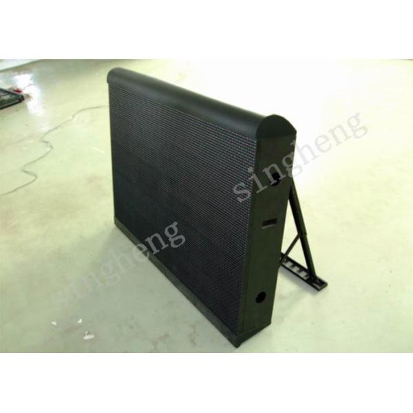 Outdoor LED Football Pitch Advertising Boards Excellent Color Consistency
