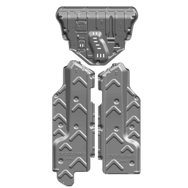 Buy Silver Manganese-Aluminum Alloy Skid Plate for Jeep Cherokee Engine and Transmission at wholesale prices