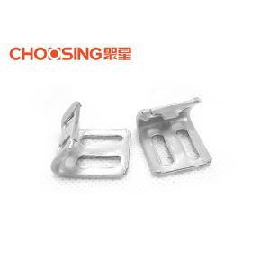 Plastic Covered EK Spring Clip Galvanization Surface Decreasing Noise During