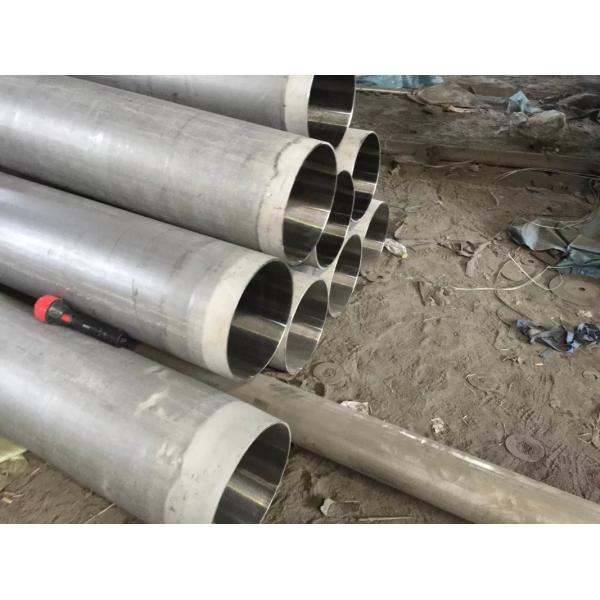 Hollow Round Stainless Steel Seamless Tube 314 UNS S31400 Satin Polished