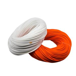 White Silicone Fiberglass Sleeve - 4.5MPa Tensile Strength Excellent Tear