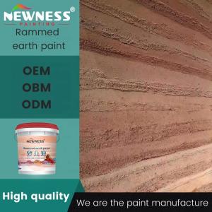 High Adhesive Paint for Rammed Earth Coating Batch Knife Application Method