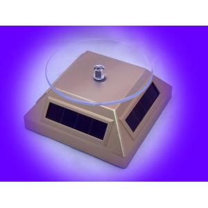 Solar turntable display in Gold