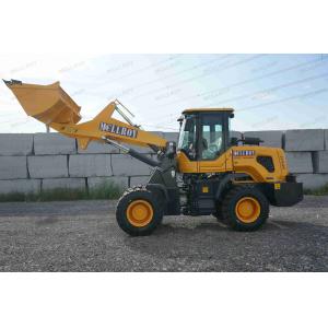 Heavy 81 KW Mini Articulated Wheel Loader Equipment Cvt 280 Torque Converter