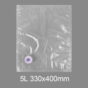 Custom Transparent BIB 3l 5l 10l 20l Plastic Tap Bag Drinking Water Wine Juice