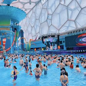 Large Spiral Pool Slide Fiberglass Spiral Waterslide Multi Slide Combination