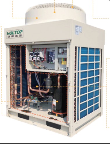 Buy Quick and Precise Adjustment of Indoor Temperature and Humidity with Holtop Ceiling Mounted DX Coil Air Handling Units at wholesale prices