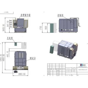 Excavators Automatic Hydraulic Pump Test Bench With Complete Detection Data