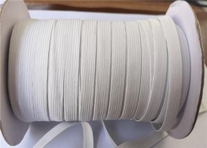 Quality Face Mask Shield Flat Elastic Rope / Stretchy Elastic String Braided for sale