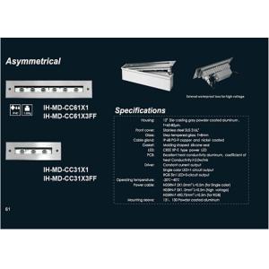 In Concrete LED Underground Light Die-casting Aluminum Tempered Glass