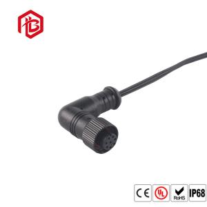 Automotive Moulding Type M12 Waterproof Right Angle Connector