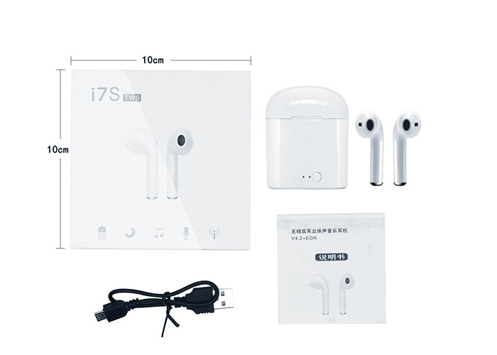 Noise Canceling TWS Bluetooth Headphones , Tws Binaural Bluetooth Headset