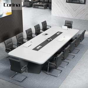 China Solid Surface Meeting Room Conference Table Hygienic Antibacterial on sale