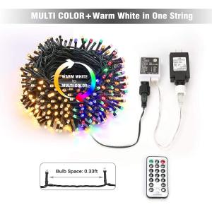 Extendable Plug In Garden String Lights