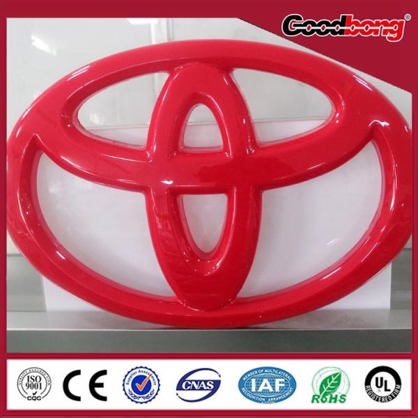Buy backlit frontlit led car logo /acrylic car logo sign/illuminated 3D car logo at wholesale prices