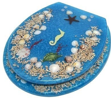 poly-resin toilet seat cover,decor toilet seat,tranparent toilet seat,PP,MDF