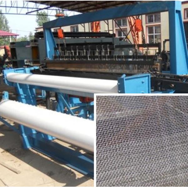 Buy Stainless Steel Crimped Wire Mesh Machine Full Automatically Normal Control at wholesale prices