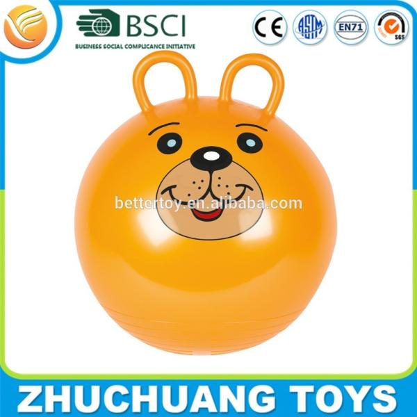 Buy double round handle orange giant jumping hopper ball at wholesale prices