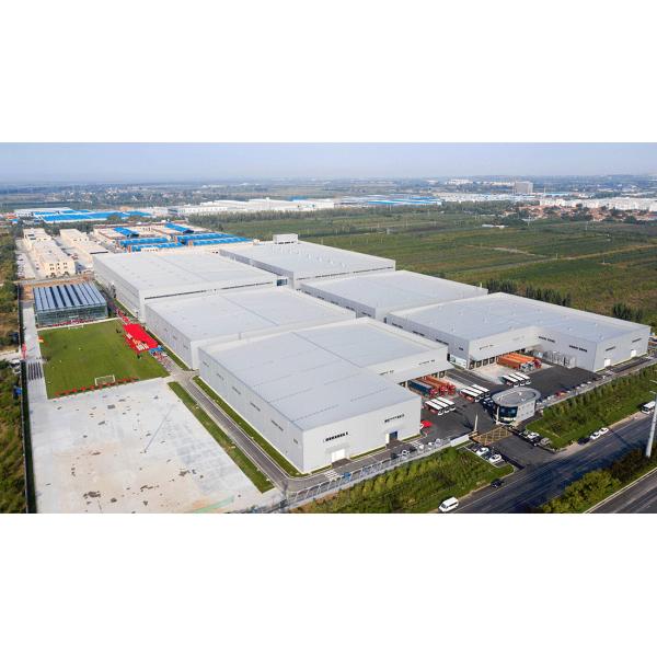 Buy Large Span Steel Structure Warehouse Construction Prefabricated Metal Building at wholesale prices