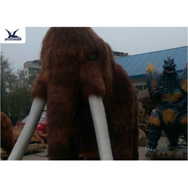 Large Animatronic Animals Artificial Models With Hair / Infrared Control Sensor