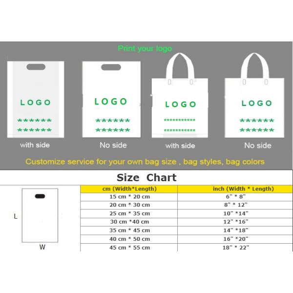 Houseables Plastic Retail Bags, Merchandise Bag, Handle Apparel Handy Bags Wine Gift Pp all carrying needs Bag