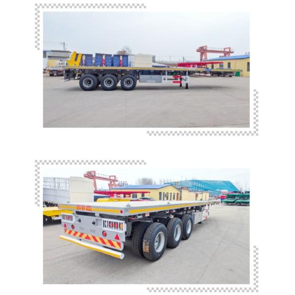 3 Axle 40 Ft Flatbed Trailer for Sale Near Me