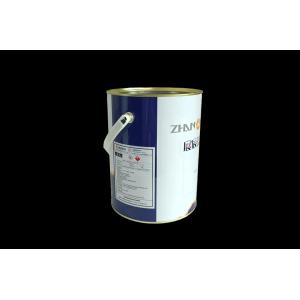 1 Gallon Round Oil Paint Iron Tinplate Cans With Plastic Hoop Handle