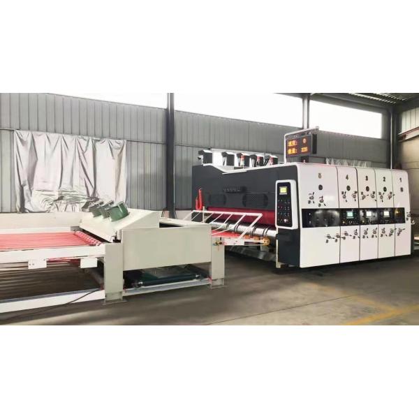 Buy 45# Steel Corrugated Carton Flexo Printing Machine ±0.15mm Printing Accuracy at wholesale prices