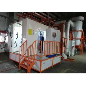 China High Speed 99.2% Industrial Powder Coating Paint Booth Modular Design on sale