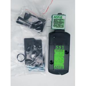 1/4" 3 Way And 4 Way Compact Solenoid Spool Valves Asco Series 551 Line