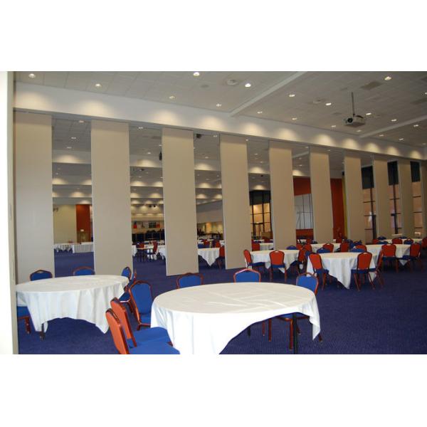Buy Conference Room Sound Proof Operable Folding Partition Walls Aluminum Frame at wholesale prices