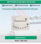 Industrial Grade UNIVO Dual Tube Inclinometer for Level and Slope Measurement