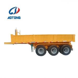 2 3 4 axles Aotong Semi-Trailer for Mineral Stone Sand Coal Gravel Clinker