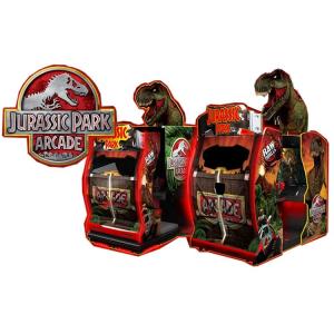 1 - 2 Players Rambo Shooting Arcade Machine New Jurassic Park Funshare 350KG