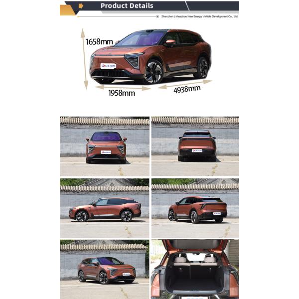 HiPhi's Scissor Door Design Electric Vehicle 's End Energy Option with 2950 Wheelbase