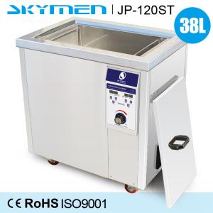 China 38L SUS Auto Parts Industrial Ultrasonic Cleaner With Casters 600W on sale