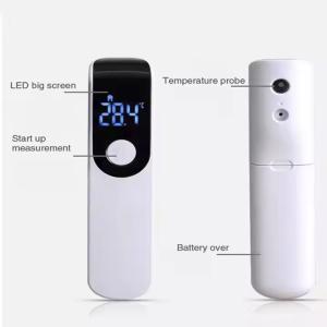 Infrared No Touch Forehead Thermometer With LCD Display 0.4 - 1 Inch Measurement