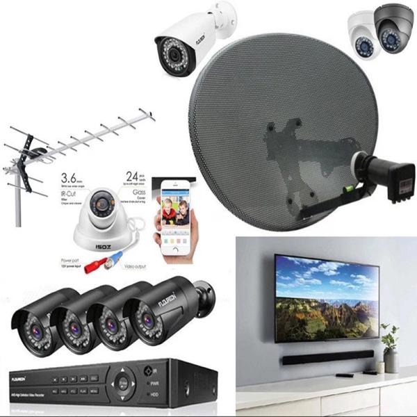 OEM 75 Ohm RG6 2DC TRS Wire And Cable Products For CCTV Camera