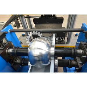 Round Down Spout Roll Forming Machine For Aluminum Or Galvanized Steel